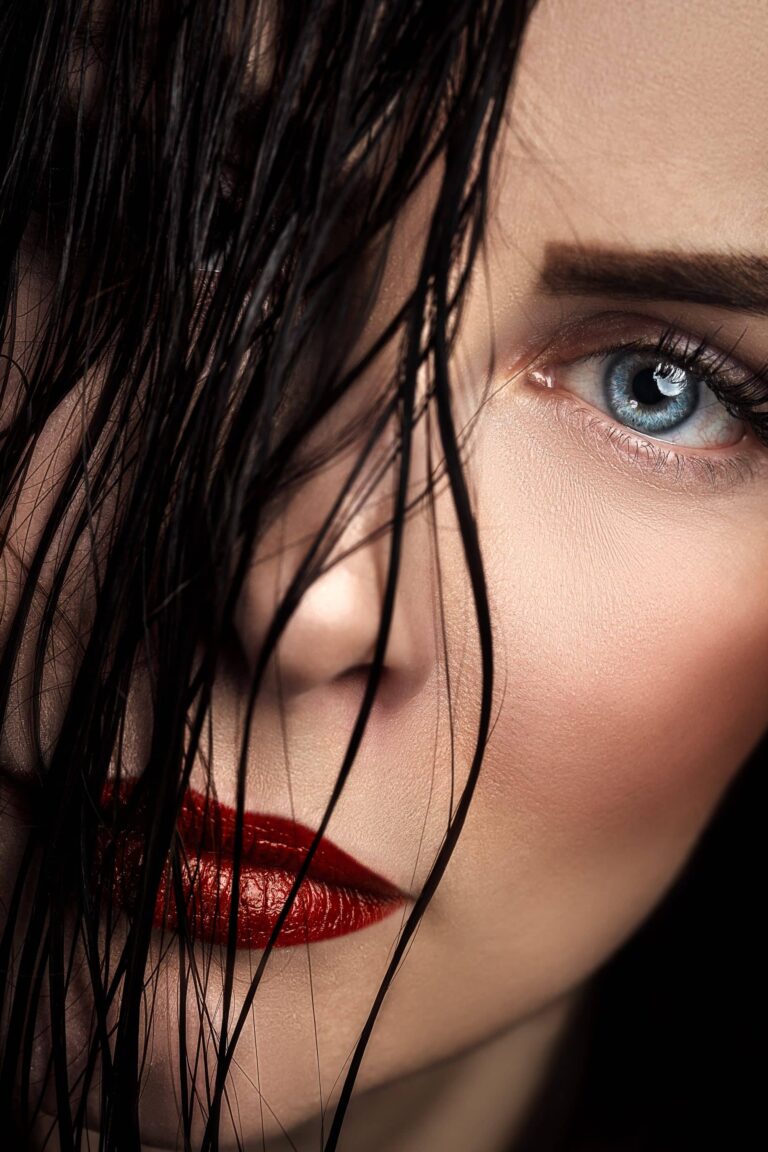 Customer enjoying healthy glowing skin