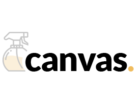 Canvas beauty salon logo