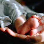 Child being cared for at home