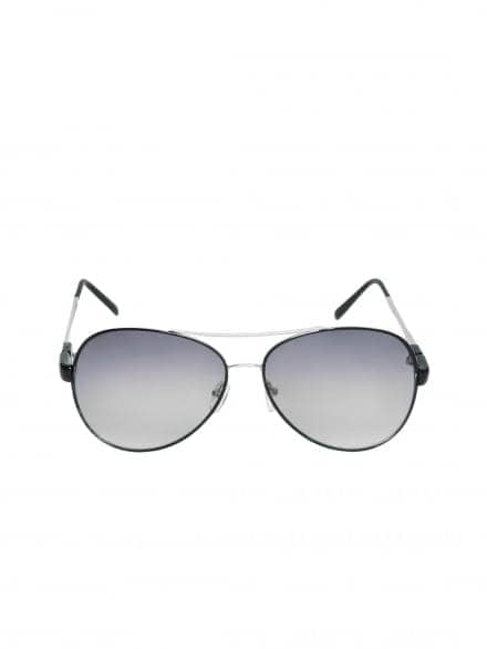 Aviator sunglasses from the side
