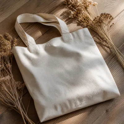 Natural Canvas Tote