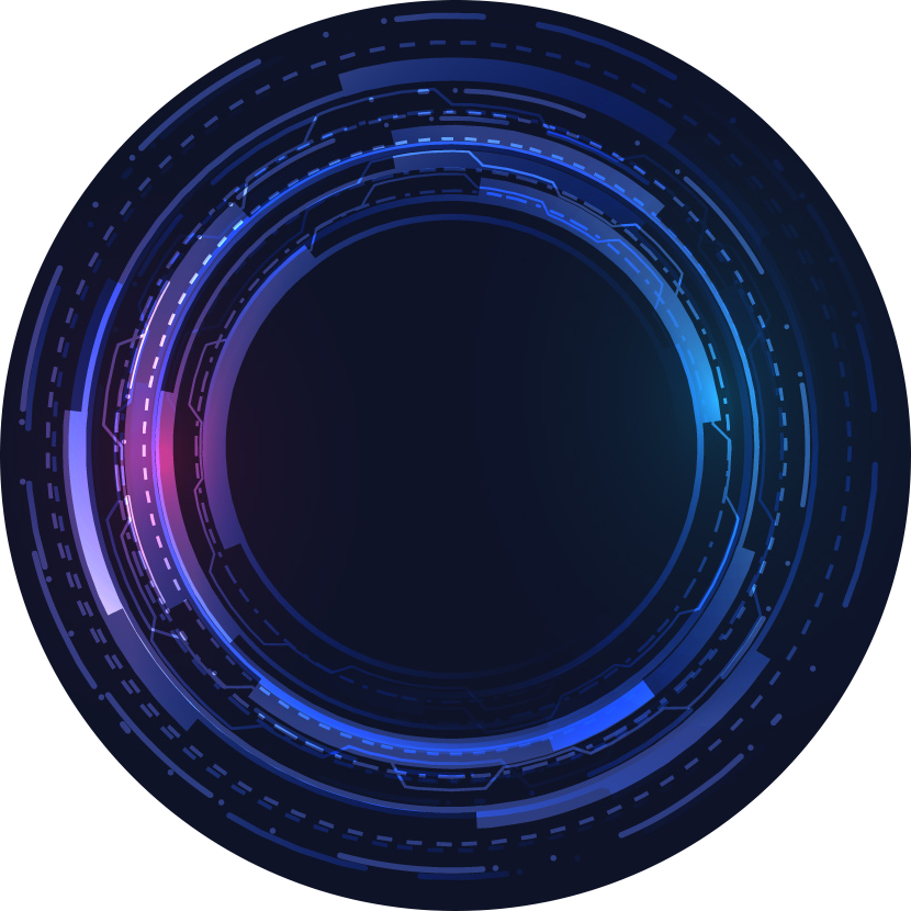 Spinning crypto coin graphic