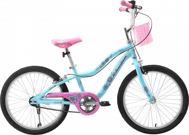 Kids bike side view