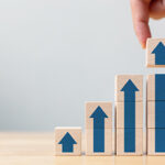 Analytics dashboard showing sales growth