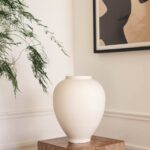 White Big Showcase Jar