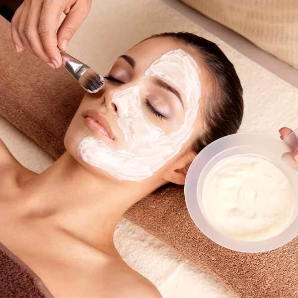 Beauty facial treatment