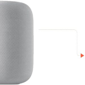 Canvas speaker grille detail