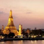 Bangkok street food stalls