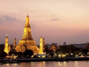 Bangkok street food stalls
