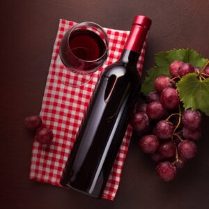 Brinche Adamado red wine bottle
